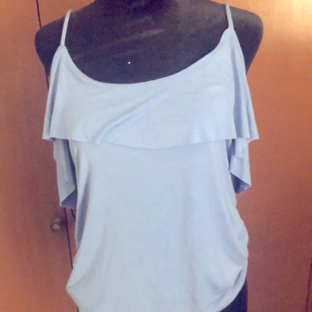 new never worn . Off shoulder for sexy look straps for security.
